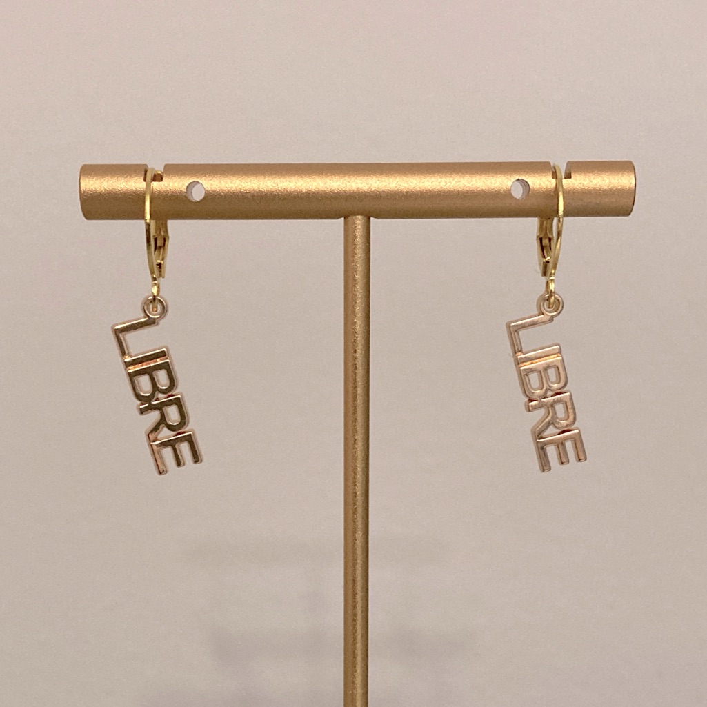Ysl Libre Charm Earrings Upcycled 30$